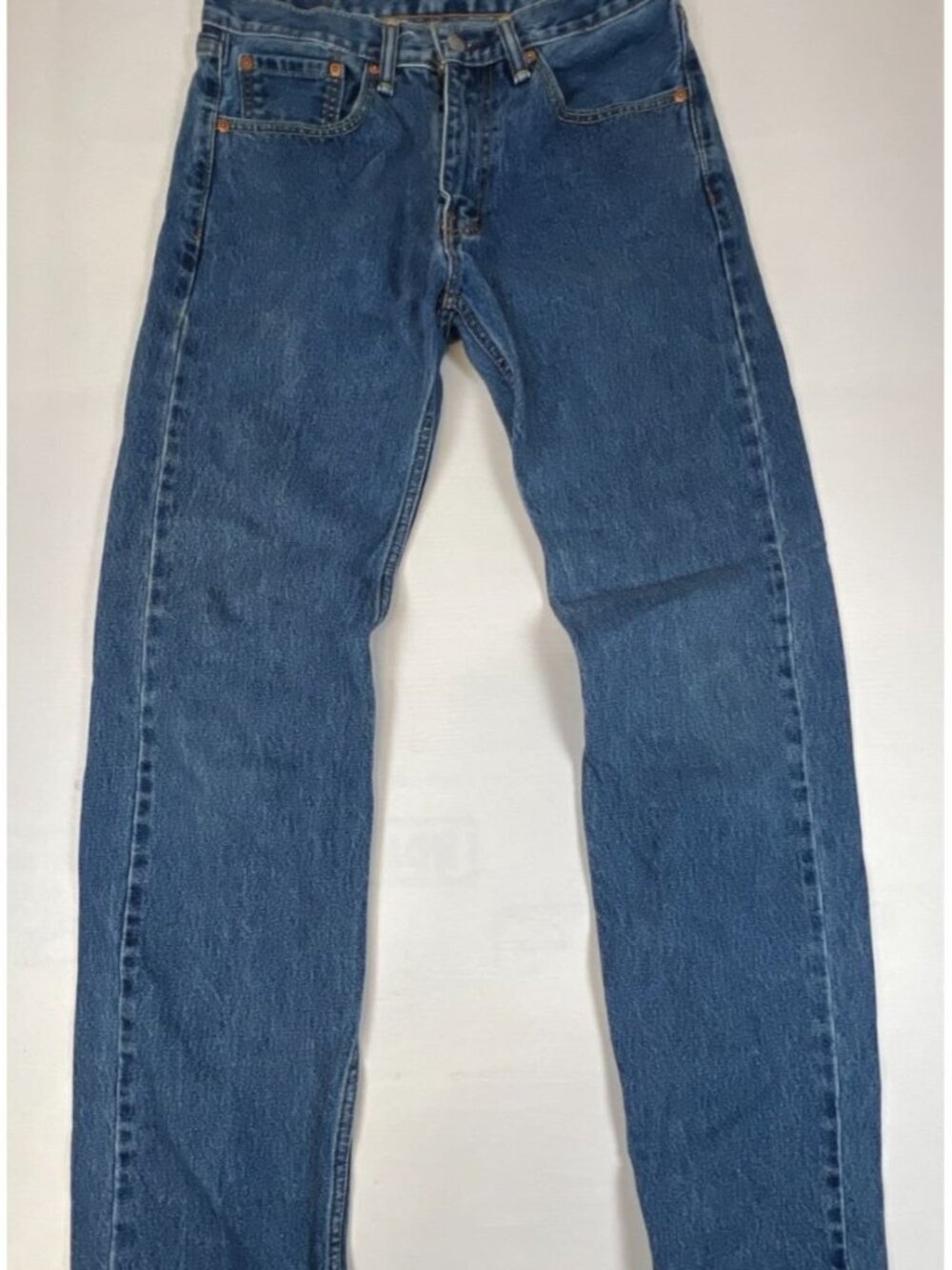 Levi's 505 Original Fit Mens Jeans Size 32x34 Blue Denim Regular Straight Leg
